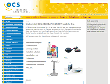 Tablet Screenshot of ocs-recreatie.nl